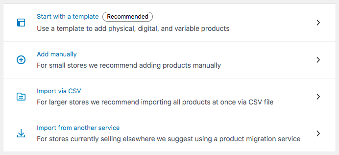 Adicionar produtos no WooCommerce