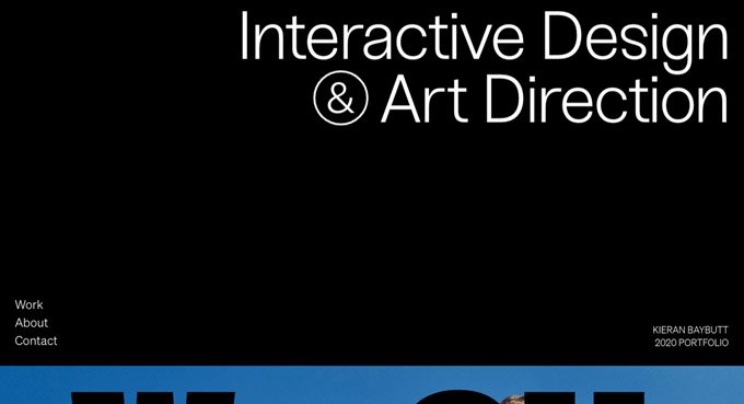 Designs criativos de sites WordPress