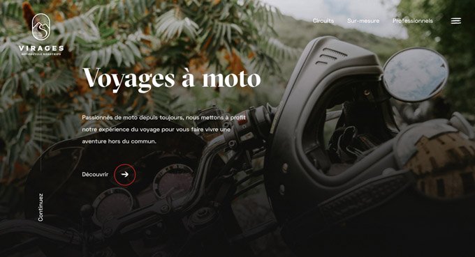 Designs criativos de sites WordPress