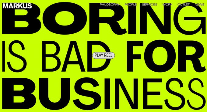 Designs criativos de sites WordPress