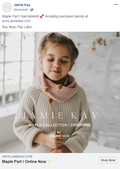 Dicas de publicidade para comércio eletrônico no Facebook, exemplo de anúncios de produtos dinâmicos